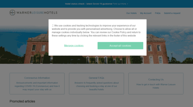 support.warnerleisurehotels.co.uk