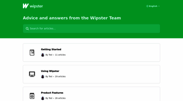 support.wipster.io