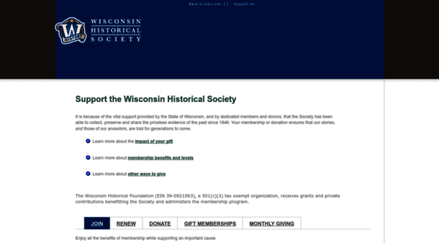 support.wisconsinhistory.org