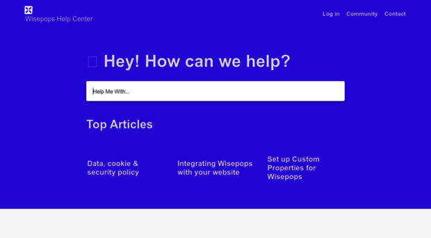 support.wisepops.com