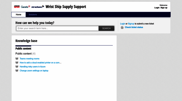 support.wrist.com