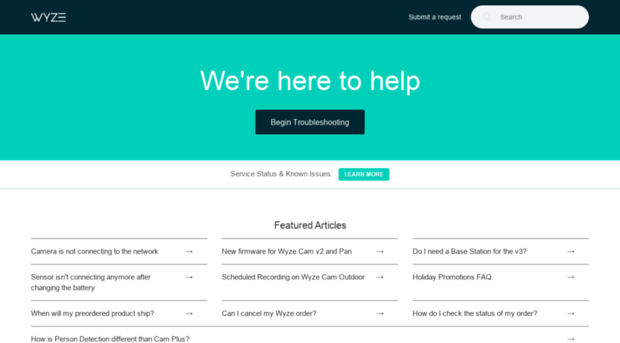 support.wyzecam.com