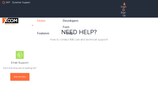 support.xoomwallet.com