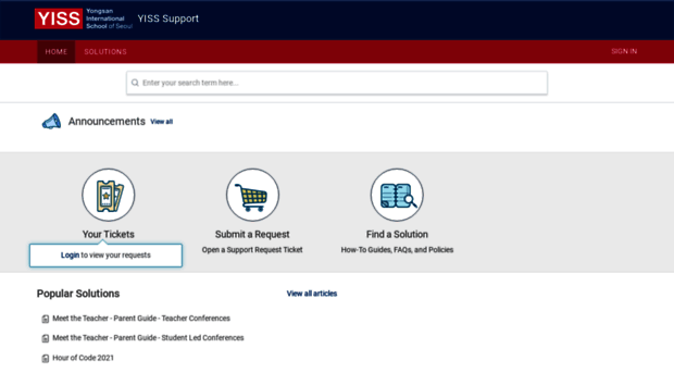 support.yisseoul.org