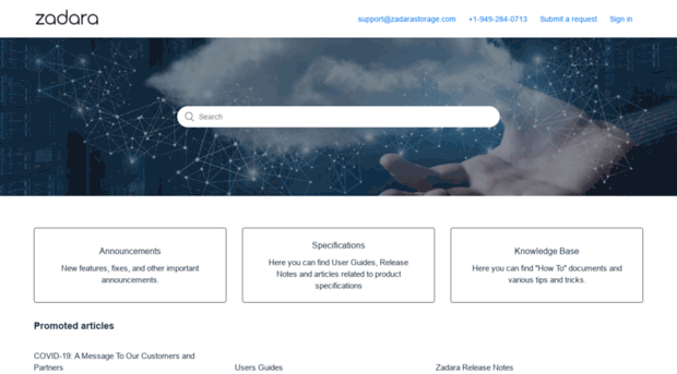 support.zadarastorage.com