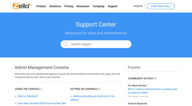 support.zellowork.com