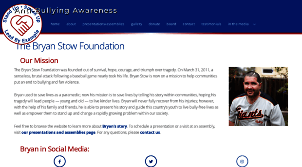 support4bryanstow.com