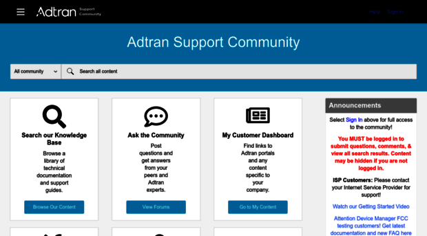 supportforums.adtran.com