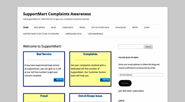 supportmartcomplaints.wordpress.com