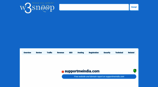 supportmeindia.com.w3snoop.com