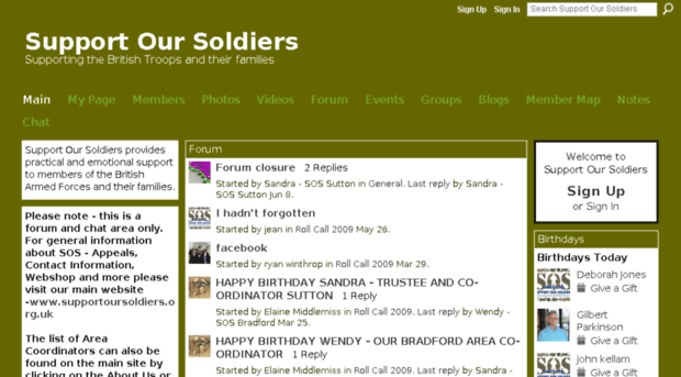 supportoursoldiers.ning.com