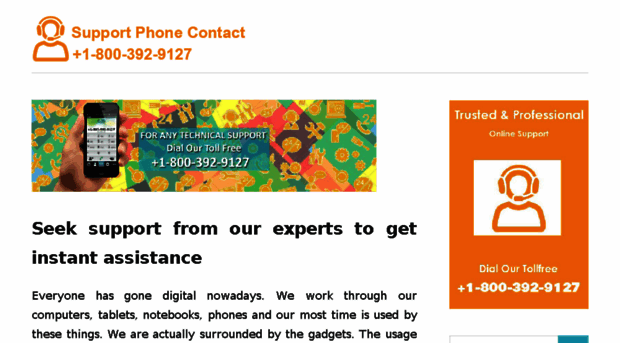 supportphonecontact.com