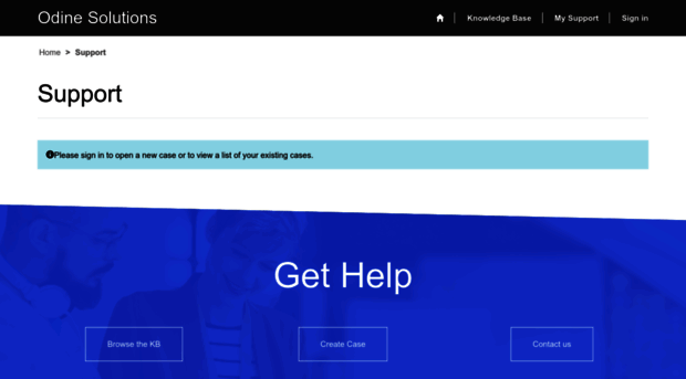 supportportal.odinesolutions.com