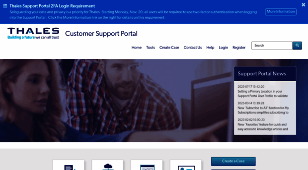 supportportal.thalesgroup.com