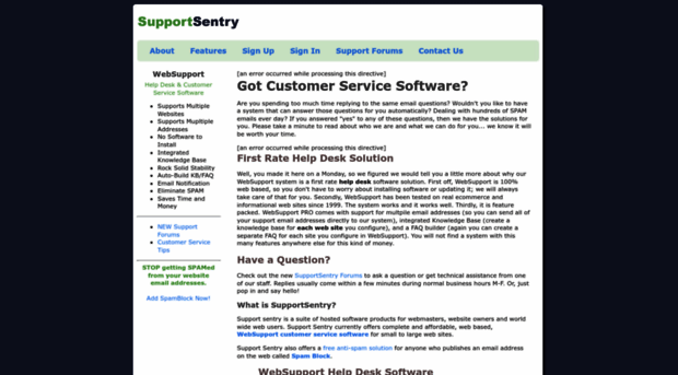 supportsentry.com