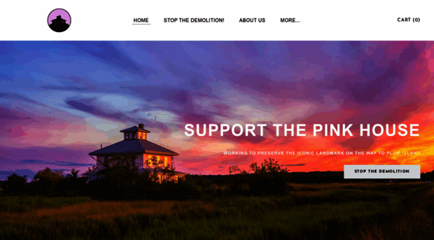 supportthepinkhouse.com