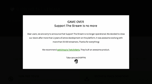 supportthestream.com