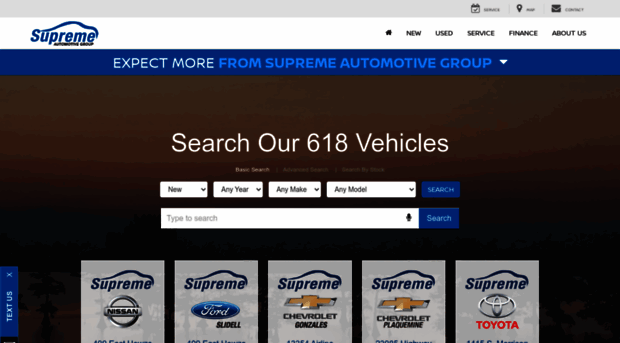 supremeautomotivegroup.com