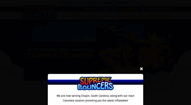 supremebouncers.com