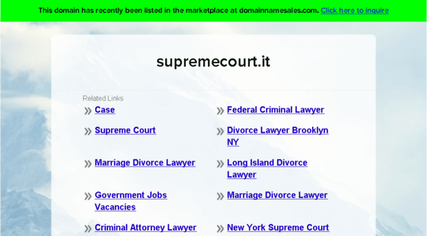 supremecourt.it