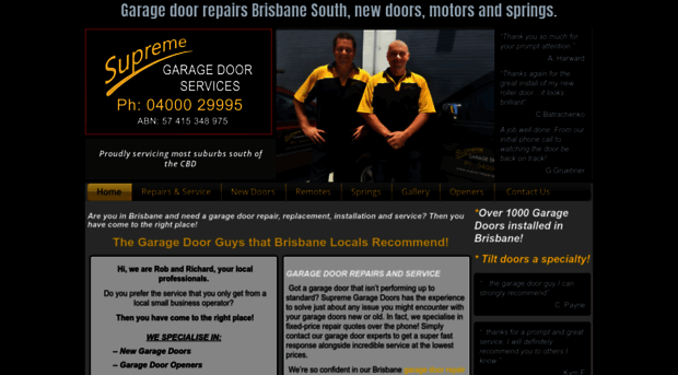 supremegaragedoors.com.au