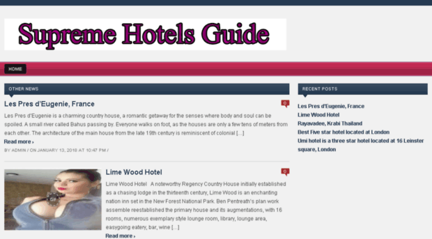 supremehotelsguide.com