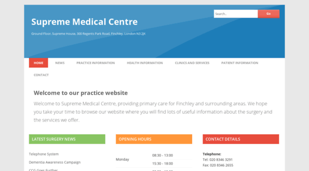 suprememedicalcentre.nhs.uk