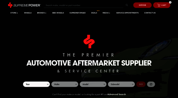 supremepowerparts.com