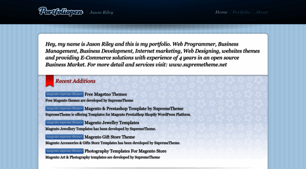 supremetheme.portfoliopen.com