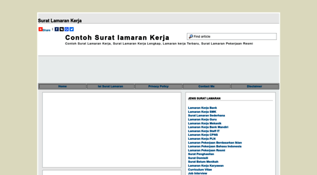 surat-lamarankerja.blogspot.com