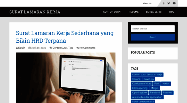 suratlamarankerja.com