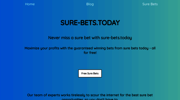 sure-bets.today