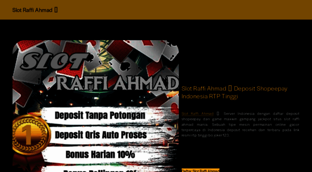 Suredata au Slot Raffi Ahmad Suredata suredata-au-slot-raffi-ahmad-suredata