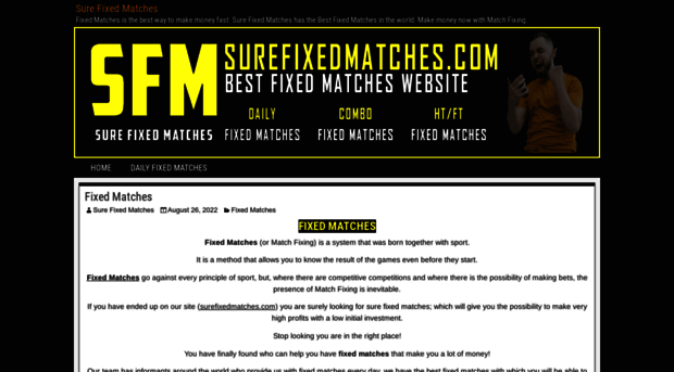 surefixedmatches.com