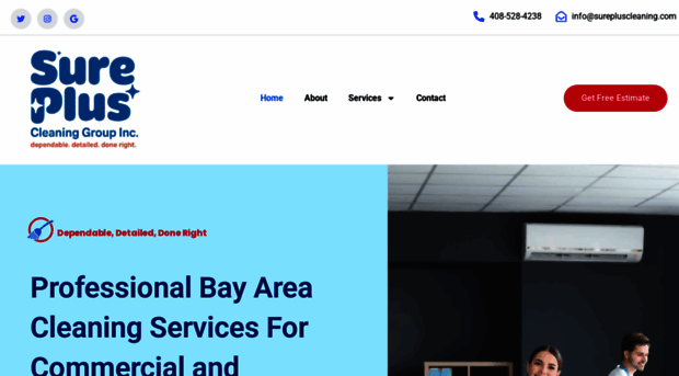 surepluscleaningservices.com