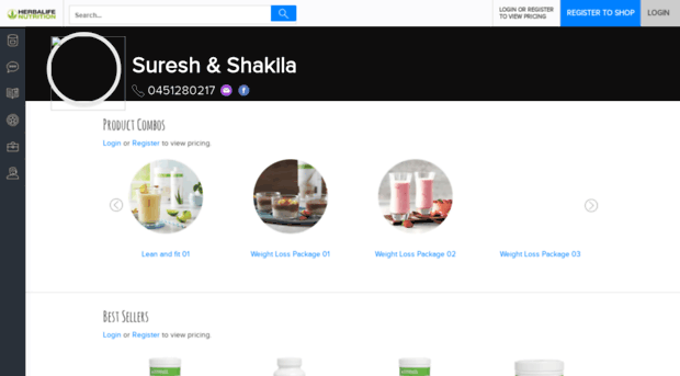 sureshakila.goherbalife.com