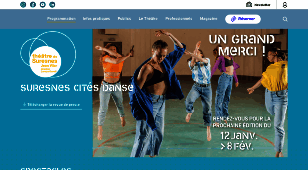 suresnescitesdanse.com