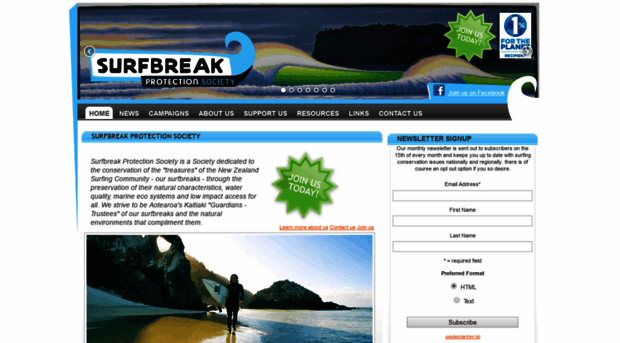 surfbreak.org.nz