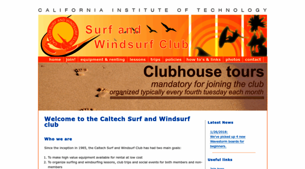 surfclub.caltech.edu