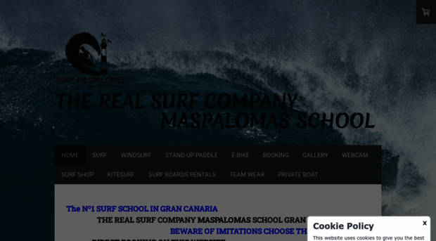 surfmaspalomas.com