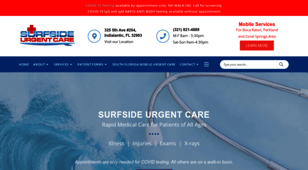 surfsideurgentcare.com