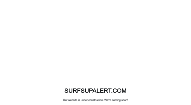 surfsupalert.com