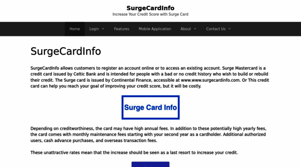 surgecardinfo.net