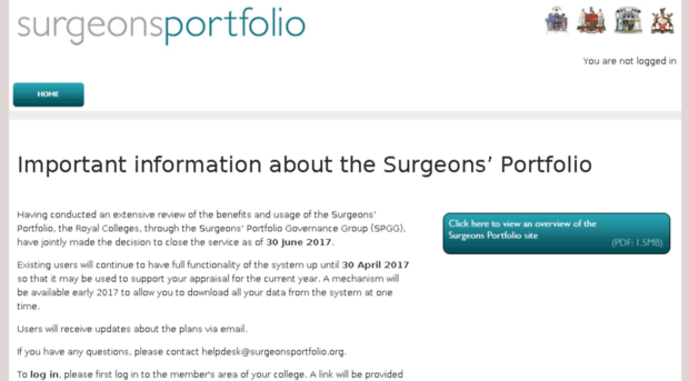 surgeonsportfolio.org