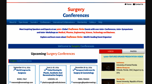 surgeryconferences.com