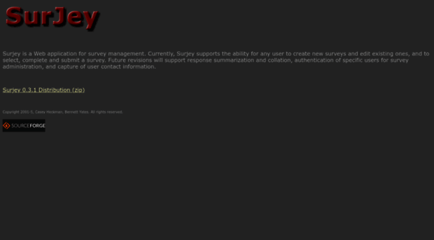 surjey.sourceforge.net