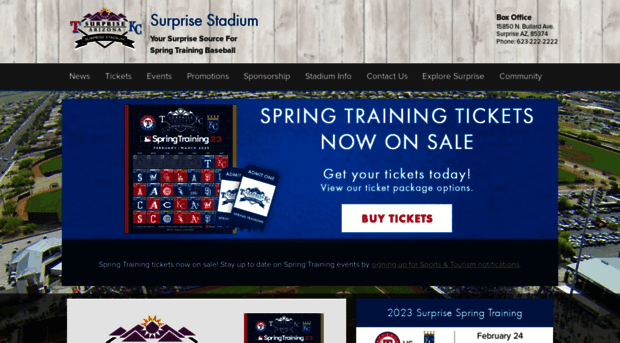 surprisespringtraining.com