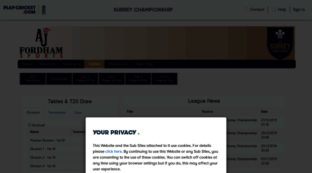 surreychampionship.play-cricket.com