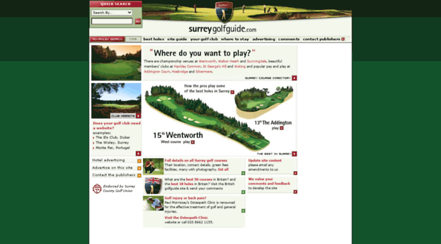 surreygolfguide.com