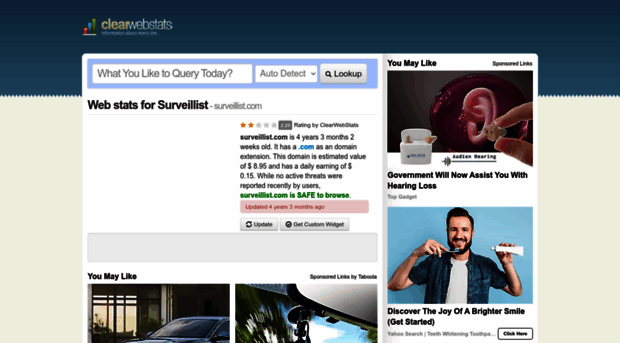 surveillist.com.clearwebstats.com